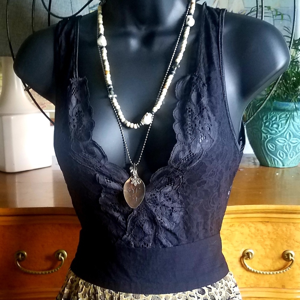 Vintage lace bodysuit